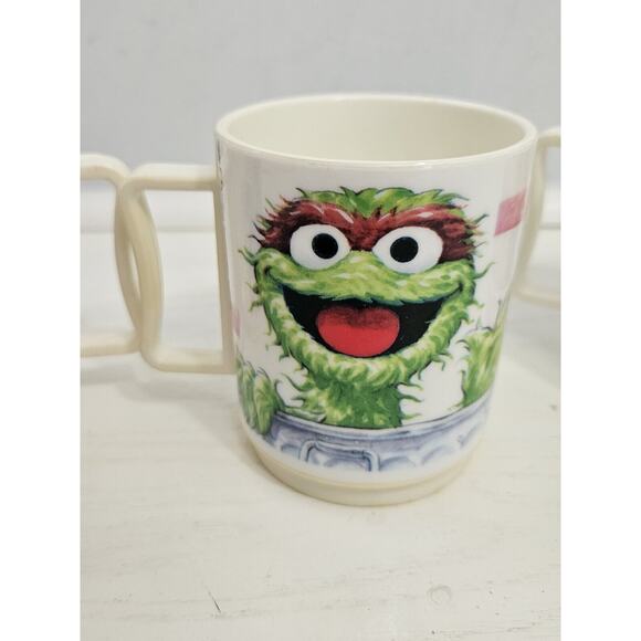 Vintage Sesame Street Cup with Handle Yum That's Good Made In USA Jim Henson - Picture 8 of 15